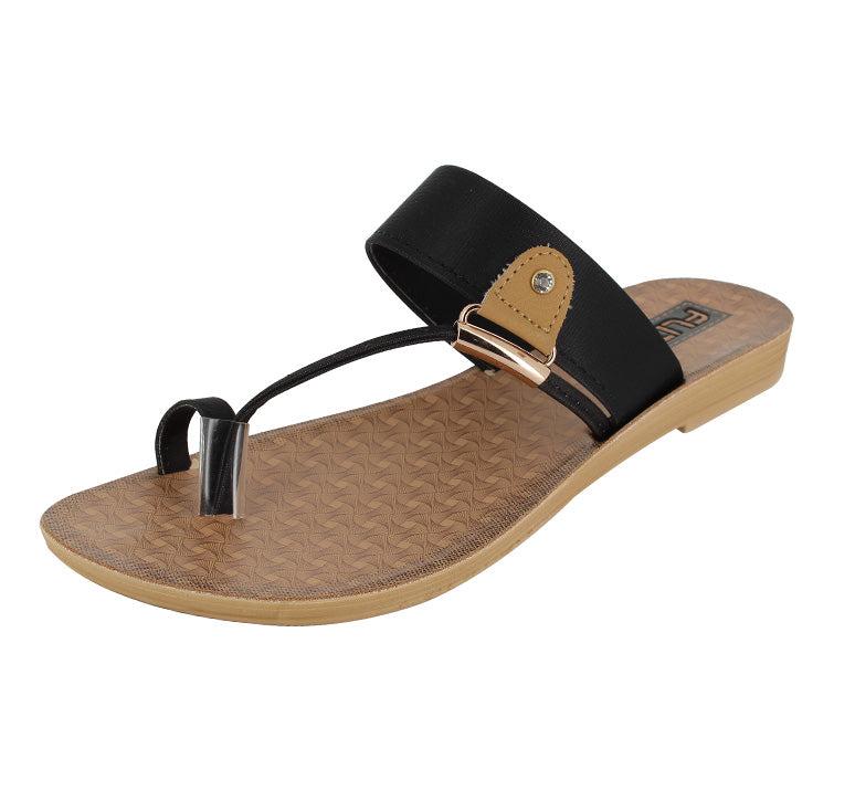 [A1PUL090L-BKBK0005] FLITE Slippers for Women PUL 90 (5)