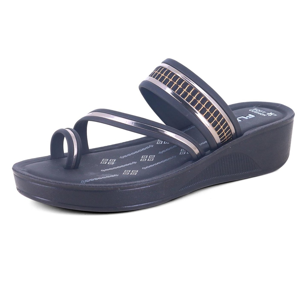 [A1PUL220L-BKBK0006] Slippers For Women PUL-220 (6)