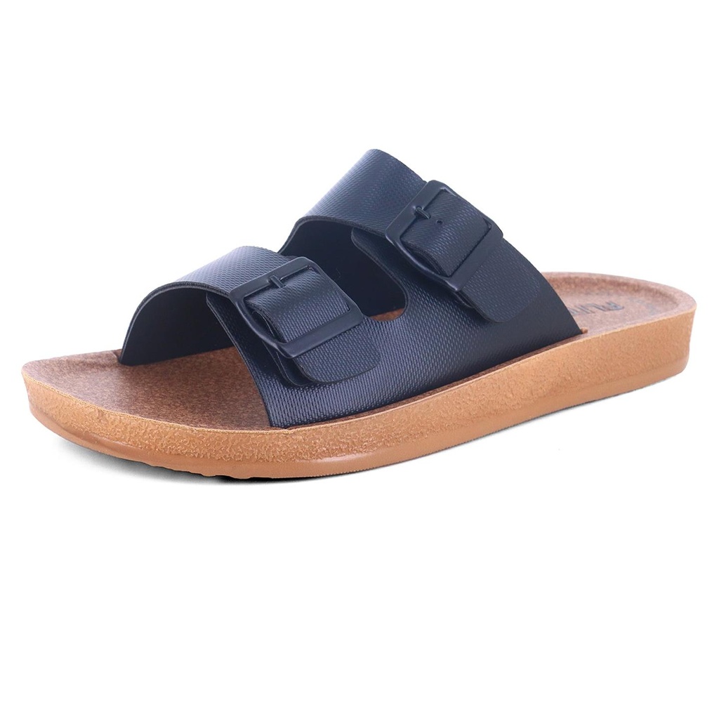 [A1PUG190G-BKBK0006] Slippers For Gents PUG-190 (6)
